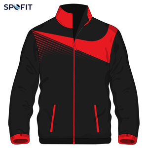 Chaqueta Deportiva con Cuello Alto para Hombre, Chaqueta Deportiva Informal, Chaqueta Deportiva con Estampado por Sublimación de Poliéster Premium, Sudadera con Cremallera - Product Image 5