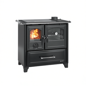 Poêle à bois Nordica 8kW FAMILY VST Anthracite 5 étoiles 96,3x61,6x85,2cm - Product Image 2