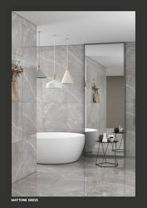 Pisos interiores Nuevo diseño Azulejos interiores 600*600 Azulejos rústicos para piso Baño Azulejos de porcelana de cerámica - Product Image 2