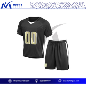 Ensemble d'uniformes de crosse personnalisés pour hommes Vêtements de sport d'équipe respirants à séchage rapide Kit de shorts en jersey Vêtements d'entraînement de match professionnels - Product Image 2
