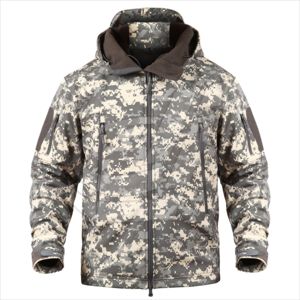 เสื้อแจ็กเก็ตมีฮู้ดสำหรับกิจกรรมกลางแจ้งหลากสีกันน้ำสำหรับล่าสัตว์ - Product Image 2