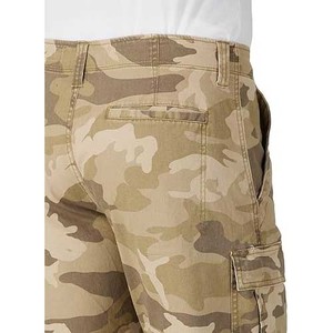 Shorts Cargo décontractés pour hommes de haute qualité solide teint uni respirant toile confort ceinture élastique conception extensible en gros - Product Image 5