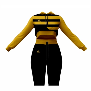 เสื้อวอร์มเอวลอยสำหรับฤดูหนาวพิมพ์ลายสีและขนาดออกแบบได้ตามต้องการ - Product Image 3