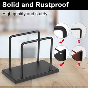 Porte-serviettes en métal classique de luxe de haute qualité, support de table, cuisine, salle à manger, rangement de papier debout, comptoir, taille personnalisée - Product Image 3