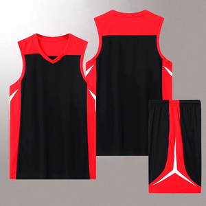 Maillots de basket-ball pour hommes adultes, fabriqués au Pakistan et aux États-Unis, pour les lycées et les universités, personnalisables, réversibles, à séchage rapide, respirants, antibactériens - Product Image 1