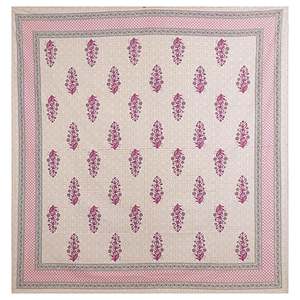 Ensemble de draps en coton 100% rose à fleurs, taille super king, avec 2 taies d'oreiller, 3 pièces, pour usage domestique - Product Image 4