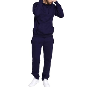 ชุดวอร์มผู้ชายผ้าฝ้ายเรียบแบบสวมใส่สบาย พิมพ์โลโก้ได้ตามต้องการ สำหรับฤดูหนาว ผลิตโดย HI 2026 - Product Image 2