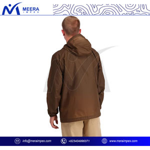 แจ็คเก็ตกันลมในเมืองแบบพรีเมี่ยม, กันน้ำและแห้งเร็วพร้อมฮู้ดแบบปรับได้และกระเป๋ามีซิป - Product Image 4