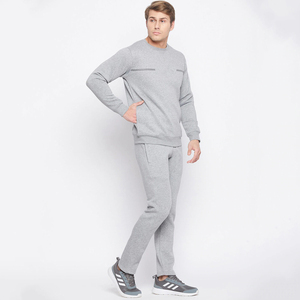 Sweatshirts à col rond décontractés et jogger personnalisés pour hommes Sportswear Outdoor Gym Fitness Training survêtement avec taille personnalisée - Product Image 4