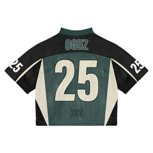 Maillot de football en maille à manches courtes, coupe ample, sublimation, personnalisé, fabricants de maillots de football classiques, maillots en maille respirants - Product Image 6