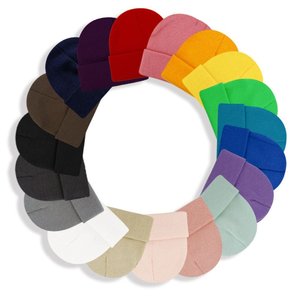 Gorro de invierno de mezcla de lana de nuevo diseño al por mayor para hombres y mujeres, gorros de punto elegantes y duraderos para clima frío - Product Image 6