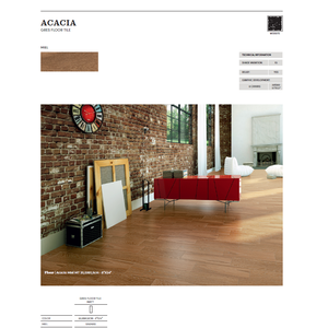 Acacia, tamaño 20,5x61,5. Estera baldosa cerámica. Color miel. - Product Image 1