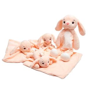 Juguete de Peluche de Algodón Suave para Bebés Recién Nacidos, con Diseño de Animal de Peluche, Impresión Digital, Toalla de Mano para Bebés - Product Image 1