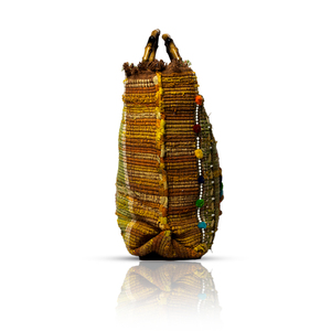 Prix de gros de grande capacité Sac fourre-tout pour femme POMPOM Broderie Design Convient pour les vacances Exportateur indien - Product Image 3