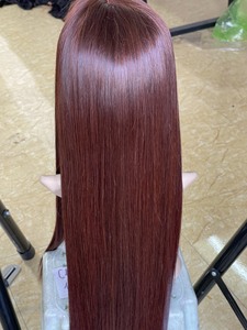 Peluca de cabello humano virgen HD, pelo liso con encaje resaltado, venta al por mayor - Product Image 4