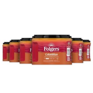 Café Molido Colombiano Folgers, Tueste Medio, 22.6 Oz. Envase (Paquete de 6) - Product Image 4