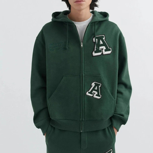 Sudadera con capucha con estampado de logotipo personalizado, ropa de entrenamiento personalizada para hombre, chándal bordado en diferentes colores - Product Image 3