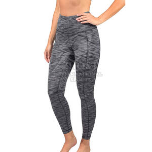 Leggings de Yoga de Cintura Alta sin Costuras para Mujer, Leggings de Yoga Transpirables de Tela de Punto, Venta al por Mayor - Product Image 1