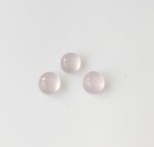 Vente de Gros Calcédoine Rose Naturelle 2mm-50mm Cabochon Rond Dos Plat Pierres Précieuses en Vrac pour la Fabrication de Bijoux Meilleur Prix! - Product Image 2