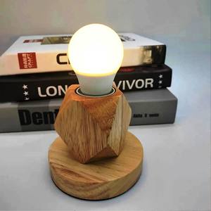 Lampe de table PRODUIT DE VENTE CHAUDE Lampe de table en bois ARTISANAT - Product Image 2