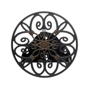 Fire Hose <b>Pipe</b> Holder Fire Hose Pot Wheel Shape Fire Hose <b>Pipe</b> Holder Metal Planter <b>Pipe</b> Elegant for Watering Green Plant - Product Image 3