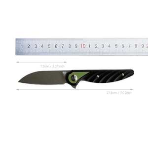 มีดล่าสัตว์กลางแจ้ง ด้ามจับ G10 มีด EDC แบบกำหนดเอง รับออกแบบตามสั่ง - Product Image 2