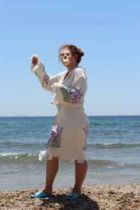 Buena calidad tela de muselina playa Albornoz turco hogar Hotel Sauna uso negligé suave secado rápido Toalla de playa - Product Image 2