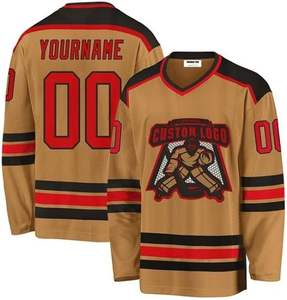 New <b>Men's</b> Ice Hockey Jersey Custom Logo Sublimation Uniform <b>Padded</b> Features Available Different Sizes Wholesale Price - Product Image 6