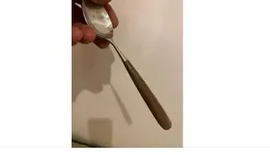 Cuchara de vajilla de boda dorada con mango de madera, cubiertos de primera calidad, utensilios de cocina para cenar, eventos y restaurantes - Product Image 4