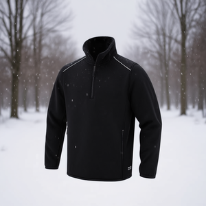 Veste courte zippée en micropile pour garçons - Product Image 3