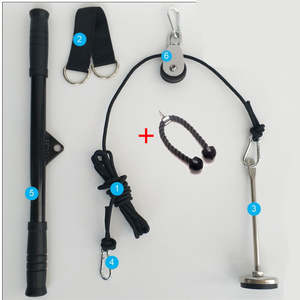 Dispositivo de Polea de Acero para Tríceps para Entrenamiento de Fuerza y Ejercicios de Agarre - Product Image 6