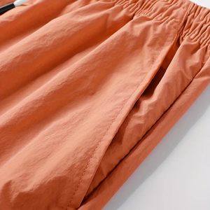 Pantalones cortos de baño Cargo personalizables para hombre, nueva moda de verano, informal, liso, tejido de nailon elástico de cuatro vías, servicio OEM de Vietnam - Product Image 4