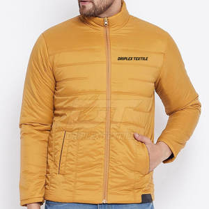 La chaqueta de invierno más vendida, chaqueta acolchada de poliéster de nailon para hombre, chaqueta acolchada para hombre hecha a medida - Product Image 1