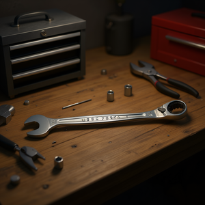 Clés à cliquet réversibles Usag avec anneau de verrouillage, produit polyvalent pour usage professionnel - Product Image 3