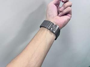 <span class=keywords><strong>Correa</strong></span> de Reloj Inteligente de Titanio Puro con Hebilla Especial para <span class=keywords><strong>Apple</strong></span> Watch Ultra 3 de 49 mm, <span class=keywords><strong>Correa</strong></span> <span class=keywords><strong>Milanesa</strong></span> para S11 S10 de 46 mm, 45 mm, 44 mm, 42 mm - Product Image 6