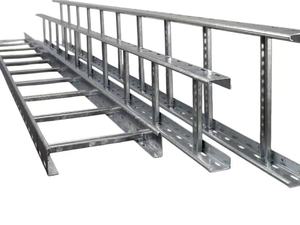 High Quality Professional 300mm Hot-Dip Galvanized 16-Piece Cable <b>Ladder</b> Rack Tray for Data Center Cable Laying - Product Image 4