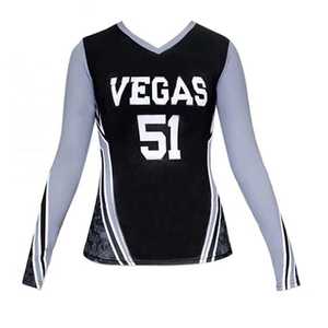 Maillot de volley-ball à manches longues pour femme, uniforme de volley-ball en Polyester imprimé, vente en gros - Product Image 4