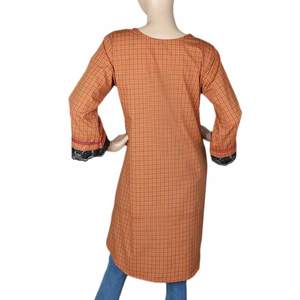 Kurti brodé pour femmes - Couleur rouille - Product Image 4