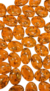 Alta calidad 100% ámbar natural cabujón suelto piedra preciosa pera redonda ovalada Marquesa formas para la fabricación de joyas un color - Product Image 3