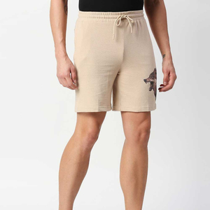 2025 bonne qualité doux 100% coton matériel léger sérigraphie Shorts produit le plus exigeant été plus grands Shorts hommes - Product Image 2