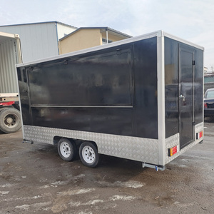 Camion de restauration de rue mobile avec deux stations de cuisson, réfrigération et stockage pour les festivals, la restauration et les événements - Product Image 3