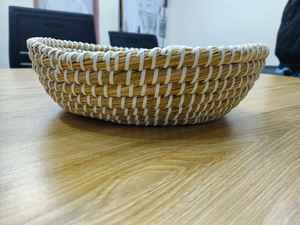 Panier mural en rotin tressé en forme de cœur, style bohème moderne, écologique, décoration d'intérieur, provenance du Bangladesh, vente chaude - Product Image 5