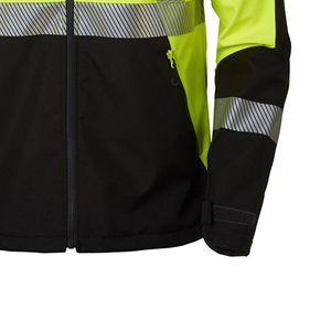 Veste de sécurité réfléchissante haute visibilité ANSI classe 2 étanche LED Flash Logo personnalisé vêtements de travail d'hiver pour hommes - Product Image 4