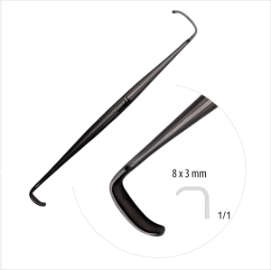 Écarteurs chirurgicaux Ragnell en acier inoxydable à double extrémité, instruments manuels portatifs pour chirurgie générale, réutilisables, certifiés CE - Product Image 2