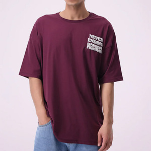 Camiseta de gran tamaño de ropa de calle personalizada | Venta al por mayor de camisetas casuales de Hip Hop | Fabricante de camisetas unisex impresas a la moda - Product Image 1