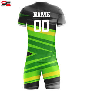 Ensembles d'uniformes de football personnalisés en gros d'usine Kit de maillot d'été et d'hiver en polyester unisexe avec impression pour adultes - Product Image 2