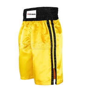 กางเกงชกมวยไทยและมวยสากลเอวยางยืด รุ่น Pro Training ออกแบบได้ตามต้องการ - Product Image 3