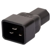 Tout nouveau convertisseur de cordon d'alimentation industriel IEC320-C13 à C20 sortie cc adaptateur d'alimentation PDU UPS