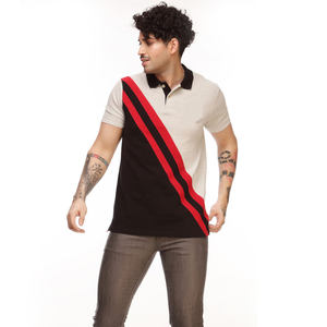 Polo ajustado de poliéster a precio asequible, ropa de calle superventas, moda de verano - Product Image 4