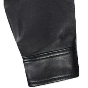 Blouson de moto en cuir d'agneau véritable pour femme, fermeture éclair sur le devant, personnalisable, hiver, écologique, séchage rapide, coupe-vent - Product Image 4